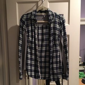 Splendid flannel with waffle detailing